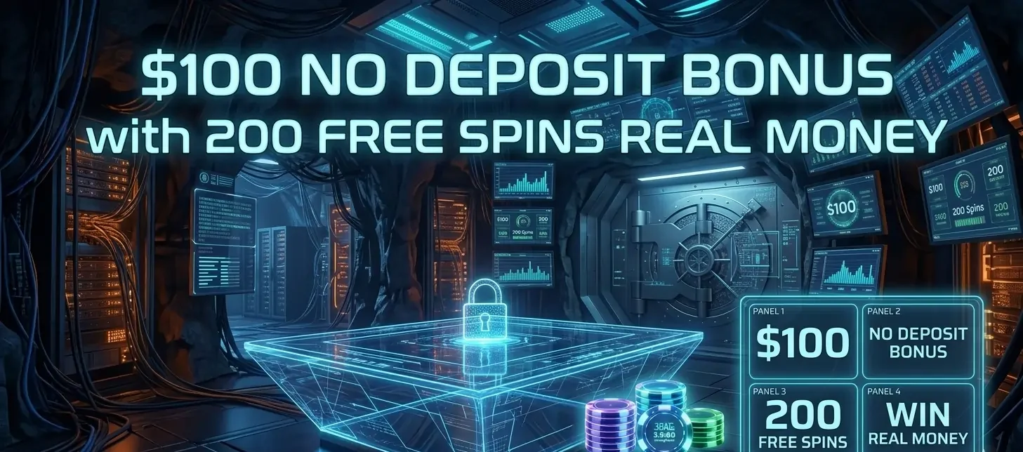 $100 No Deposit Bonus 200 Free Spins Real Money