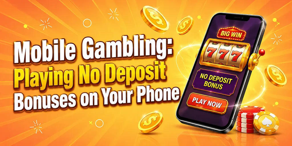 Mobile Gambling Playing No Deposit Bonuses on Your Phone