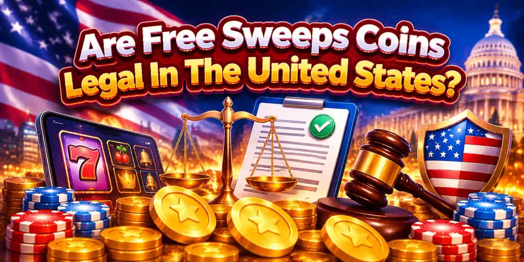 Are Free Sweeps Coins Legal In The United States