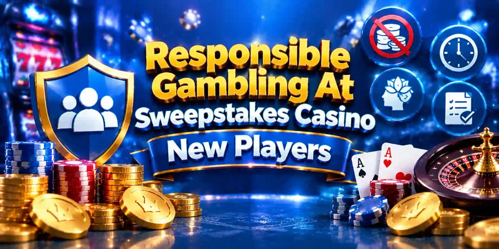Responsible Gambling At Sweepstakes Casino New Players