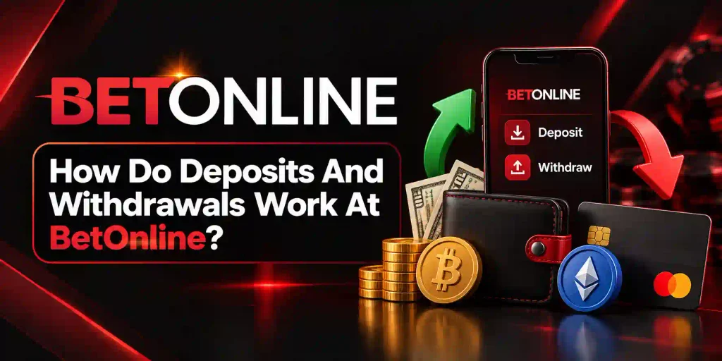 How Do Deposits And Withdrawals Work At BetOnline