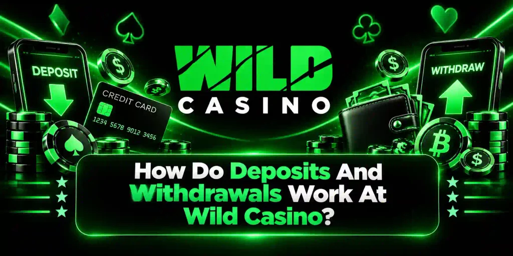 How Do Deposits And Withdrawals Work At Wild Casino?