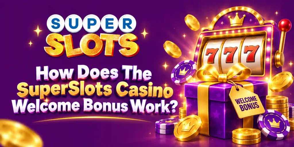 How Does The SuperSlots Casino Welcome Bonus Work?