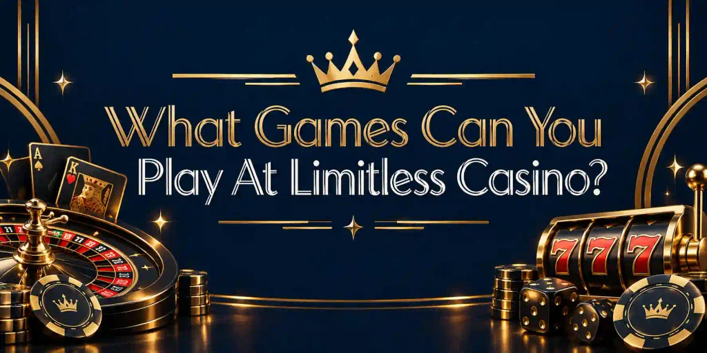 What Games Can You Play At Limitless Casino